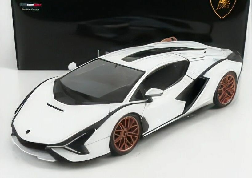 1:18 Lamborghini Sian FKP 37 Hybrid - 2020, Коллекционная масштабная модель от Bburago