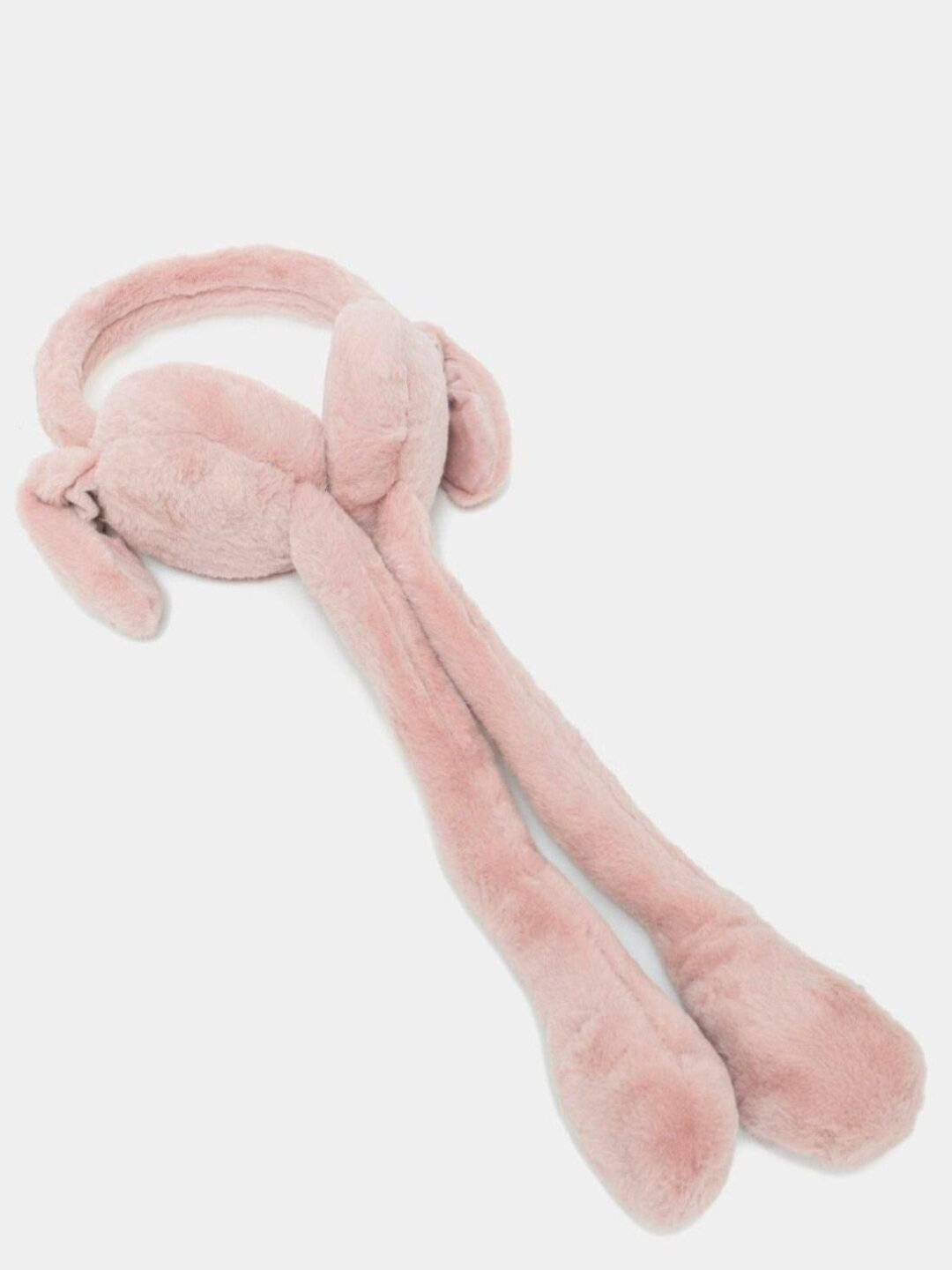 Тёплые меховые наушники с длинными ушками, зимние, мягкие и удобные