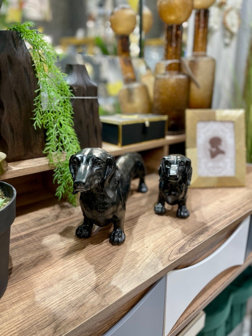 Статуэтка Такса WERNER VOSS 51234 антрацит 30х8.6х15.2 см — фото 1