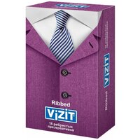 Презервативы Vizit Ribbed, 18 шт.