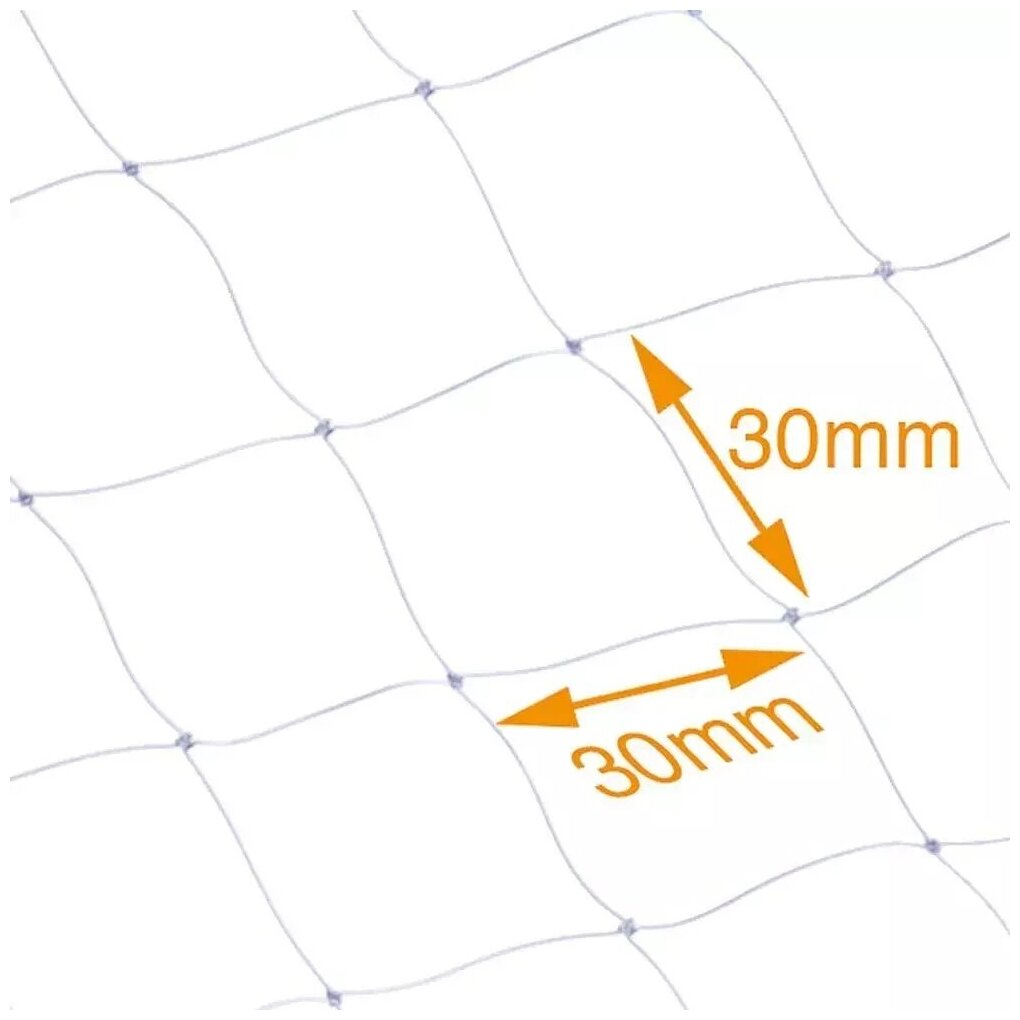 Ferplast Cat Net S защитная сетка на балкон, нейлон (300х200 см) - фото №2