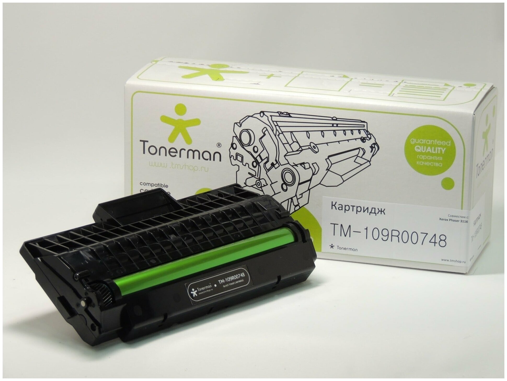 Картридж Tonerman 109R00748 для Xerox Phaser 3116