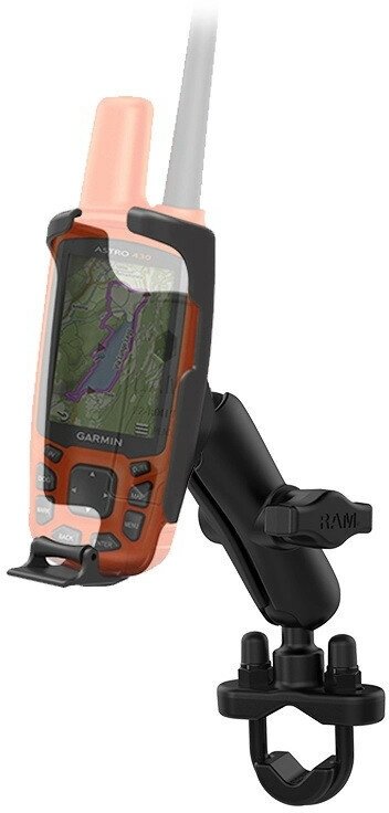 Крепление RAM на руль 12-32 мм для Garmin 62-64 серий, муфта 95 мм, шары 25 мм (1) (RAM-B-149Z-GA41U)