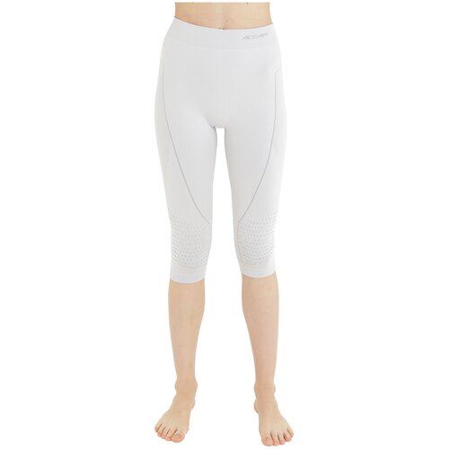 фото Кальсоны accapi polar bear sport 3/4 trousrs pants w white silver (us:xs/s)