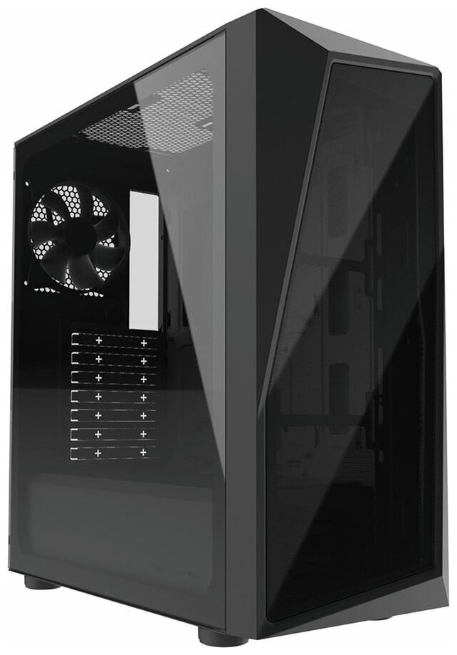 Корпус ATX Cooler Master CMP 520, Midi-Tower, без БП, черный [cp520-kgnn-s03]