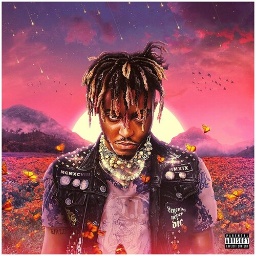 футболка с короткими рукавами vlone x juice wrld 999 синяя Juice WRLD - Legends Never Die. 2 LP