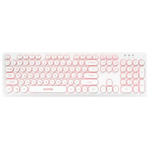 Smartbuy ONE 328 USB белая SBK-328U-W Клавиатура проводная с подсветкой 120100₽