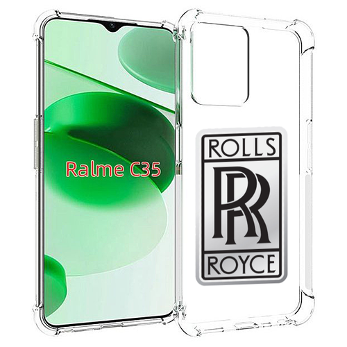 Чехол MyPads Rolls-Royce мужской для Realme C35 / Narzo 50A Prime задняя-панель-накладка-бампер чехол mypads rolls royce ролс ройс 1 для realme c35 narzo 50a prime задняя панель накладка бампер