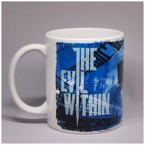 Кружка ТЭТ с надписью и рисунком 