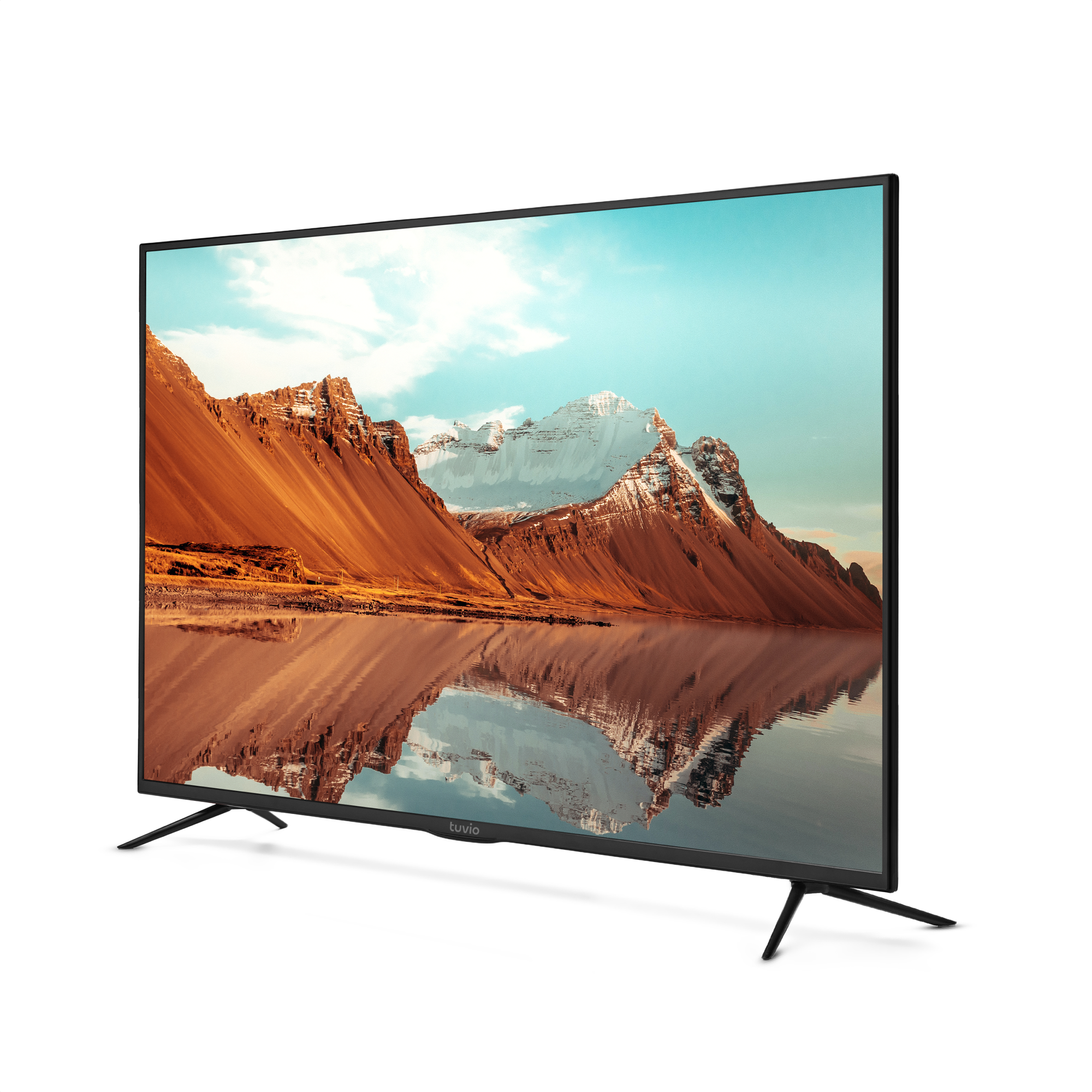 55” Телевизор Tuvio 4K ULTRA HD DLED на платформе YaOS, STV-55FDUBK1R, черный