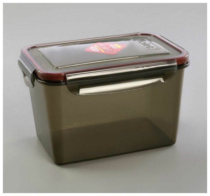 Контейнер 93211 герметичный прямоугольный 21 л дымчатый