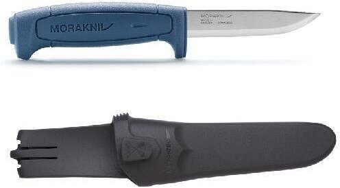 Нож Morakniv Basic 546, нержавеющая сталь, синий, 12241
