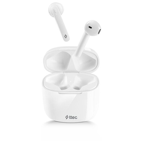 Беспроводные наушники ttec AirBeat Lite True Wireless Bluetooth белые 369000₽