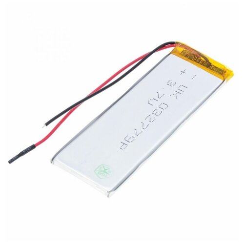 Универсальный аккумулятор банка 37 B 1100 мАч 82x27x4 мм 37000₽