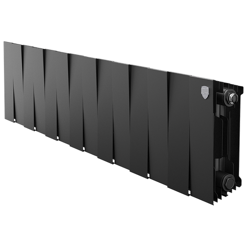 Биметаллический радиатор отопления Royal Thermo PianoForte 200 14 секций Noir Sable