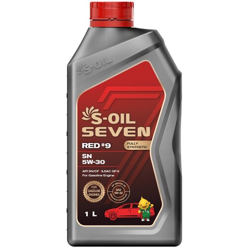 Моторное масло S-OIL Seven RED #7 5W-30 синтетическое 1 л