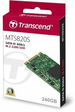 M.2 Transcend MTS820 240Gb (TS240GMTS820S) - фото №4