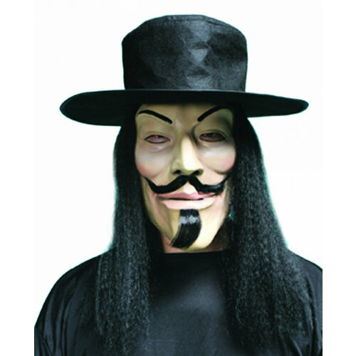 Маска Гай Фокс (Анонимус) маска гай фокс анонимус неоновая с подсветкой два цвета синий красный