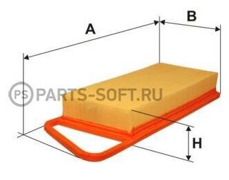 FILTRON AP1303 AP1303 FILTRON Фильтр воздушный