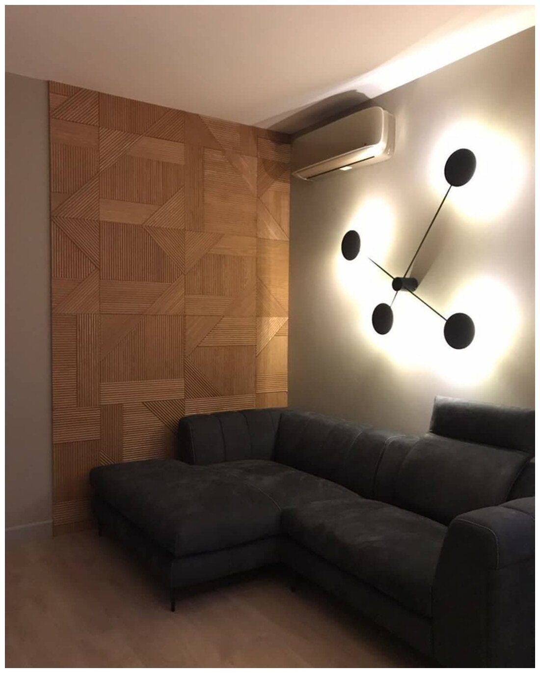 фото Рифленые стеновые панели из Сосны