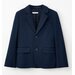 Школьный пиджак Sela, подкладка, однобортный, карманы, размер 134, синий