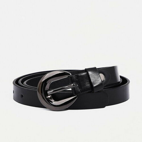 фото Ремень сима-ленд, размер 110, черный сима-лэнд