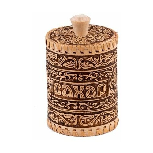 Туес из бересты, шитый 