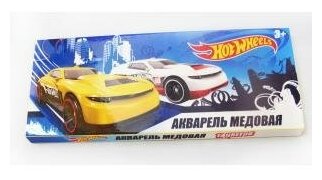 Краски акварельные CENTRUM "Hot Wheels" (медовые, 12 цветов) 88696