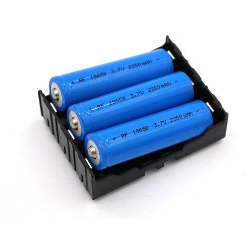 Бокс Ampertok для 3 аккумуляторов 18650