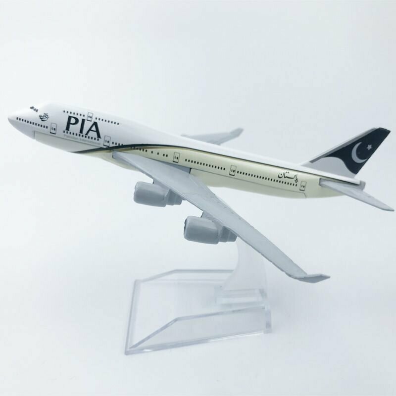 Металлическая модель самолета Боинг 747 Pakistan International Airlines / Boeing 747