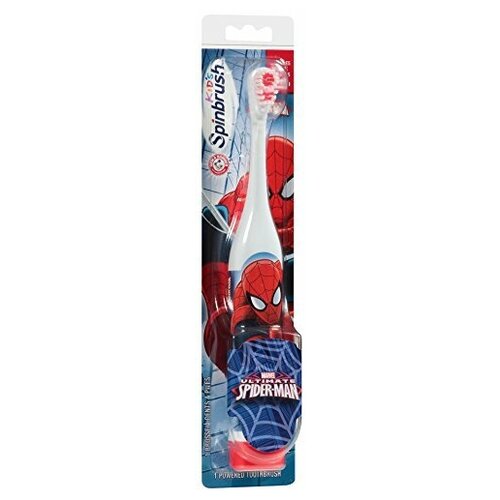 Зубная щетка детская электрическая Человек-паук Спайдермен Spinbrush Spiderman Battery Powered Toothbrush 149000₽