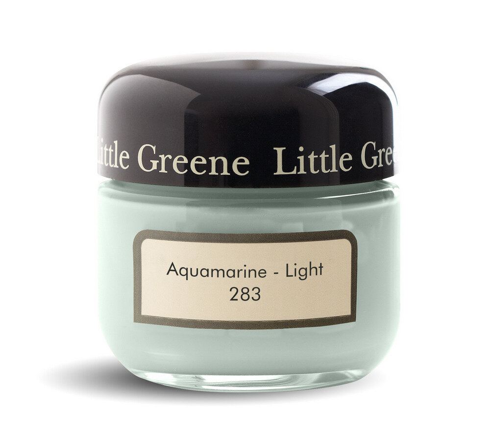 Пробник краски в/э акриловой Little Greene, цвет № 283, AQUAMARINE LIGHT, 60 мл