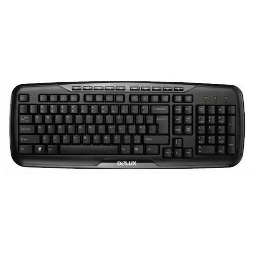 Клавиатура Delux K6200 Black 114000₽