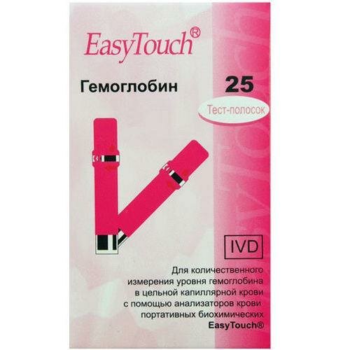 Тест-полоски Изи Тач Гемоглобин №25 (Easy Touch Hemoglobin) - фотография № 12