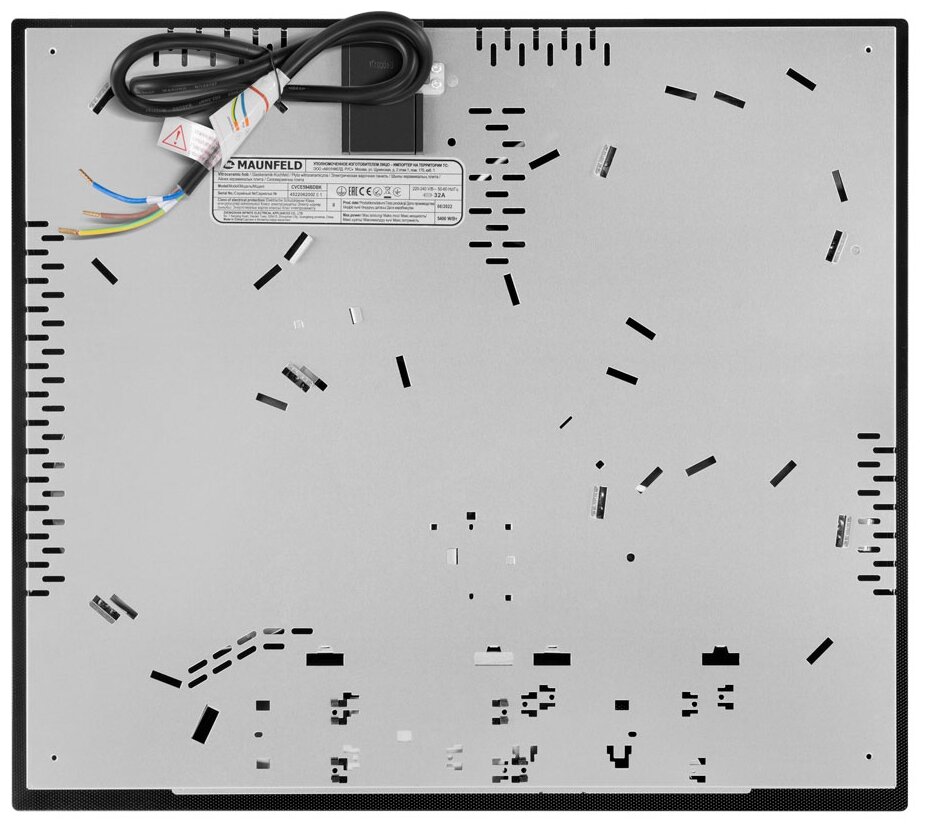 Электрическая варочная панель MAUNFELD CVCE594BDBK - фотография № 7