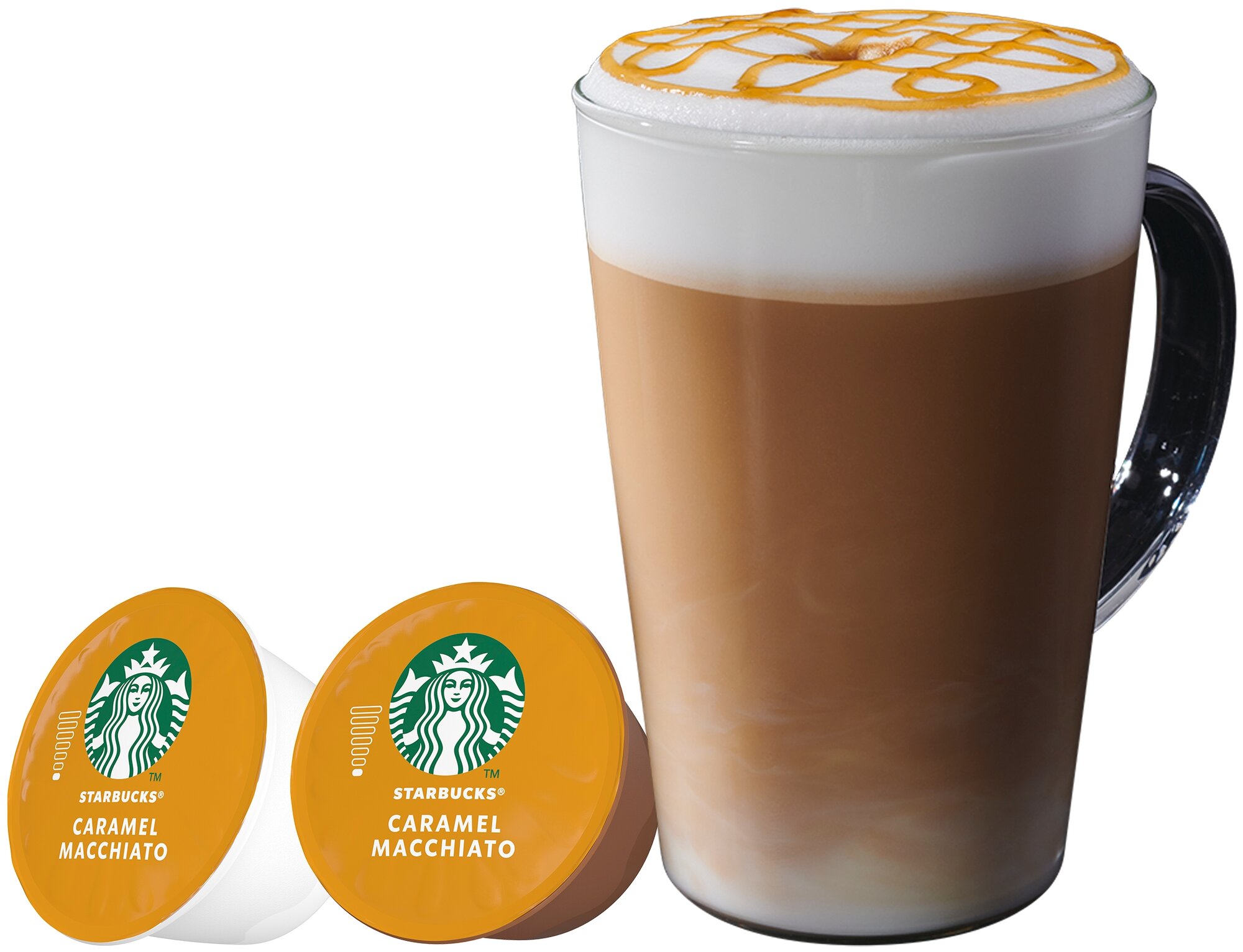 Кофе в капсулах Starbucks Caramel Macchiato, 12 кап. в уп., 3 уп. - фотография № 8