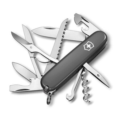 Нож Victorinox Huntsman, 91 мм, 15 функций, черный