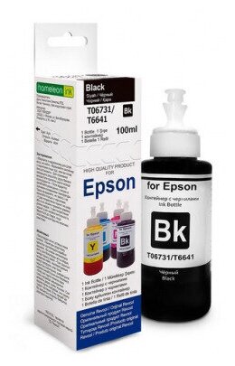 Чернила для принтера, комплект Revcol T664/673, для Epson L100, L110, L120, L200, L210, L222, L300, L350 и тд. 4*100 мл. — фото 1