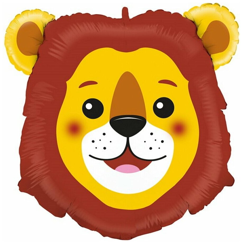 Воздушный шар Голова льва, 74 см