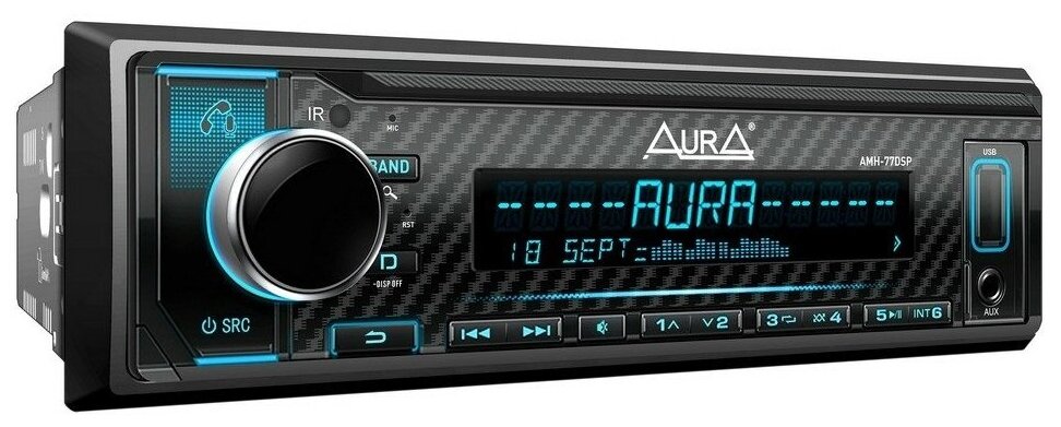 Автомагнитола AURA AMH-77DSP