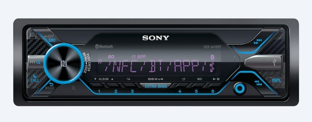 Автомобильный цифровой медиа-ресивер SONY DSX-A416BT