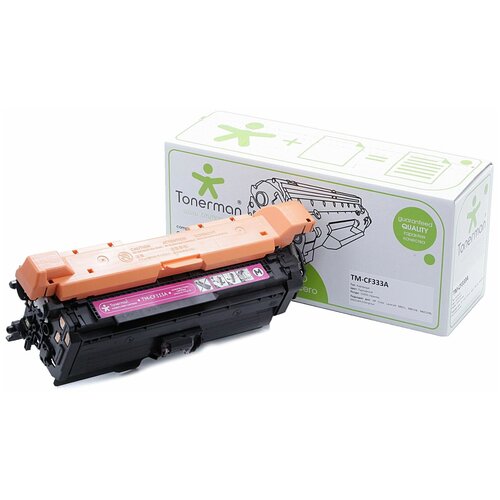 Картридж Tonerman CF333A 654A для HP Color LaserJet CLJ M651, M651N, M651DN, M651XH Enterprise