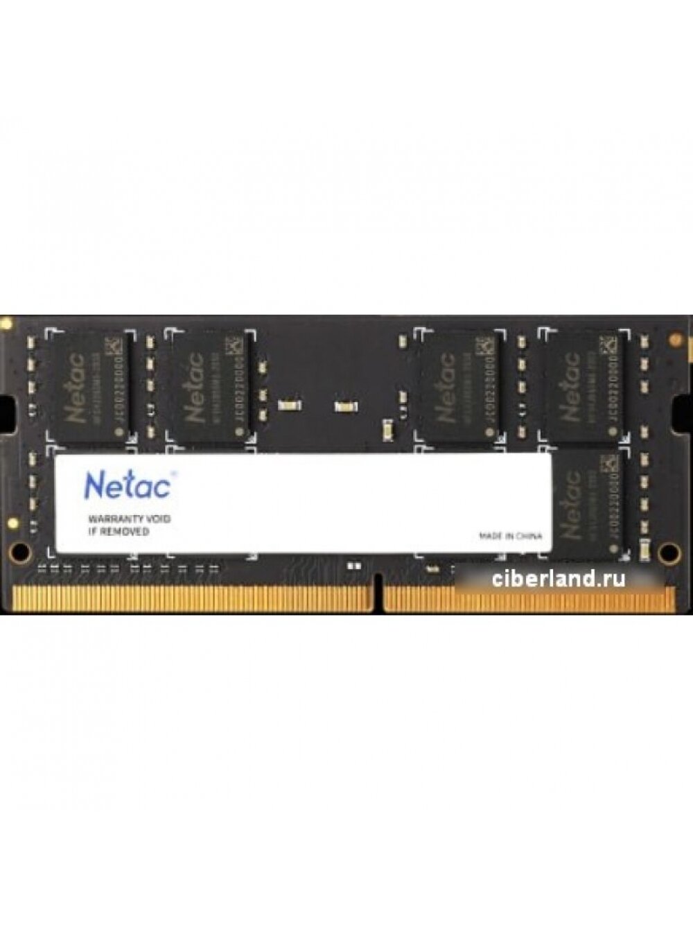 Оперативная память Netac 4 ГБ DDR4 2666 МГц SODIMM CL19 NTBSD4N26SP-04 - фотография № 6