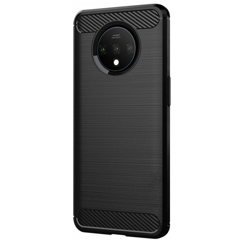 фото Brodef carbon силиконовый чехол для oneplus 7t черный