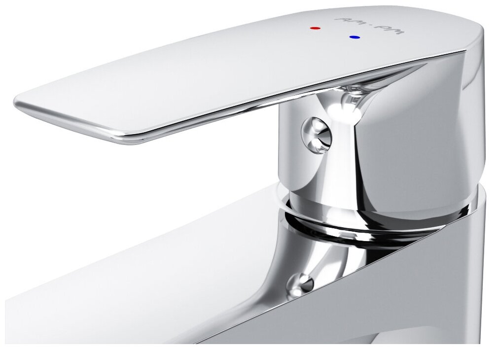 Смеситель для раковины с гигиеническим душем AM.PM Hit хром F93A03000