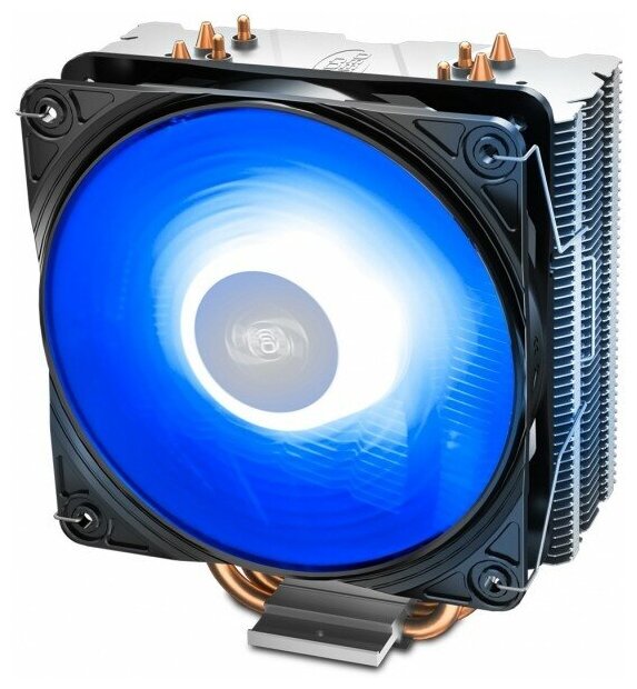 Кулер DEEPCOOL GAMMAXX 400 V2 BLUE LGA1366/115X/AM4/AM3/+/AM2/+/FM2/+/FM1 (20шт/кор, TDP 180Вт, PWM,