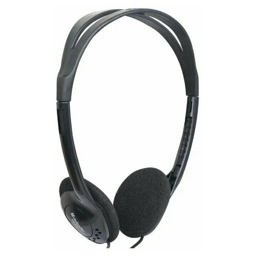 Наушники Defender Aura 101 накладные 32Ом 85дБ кабель 18м Black 73200₽