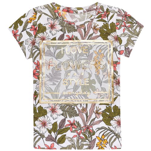 Щеголенок Футболка Flowers, арт.Щ671, р. 146