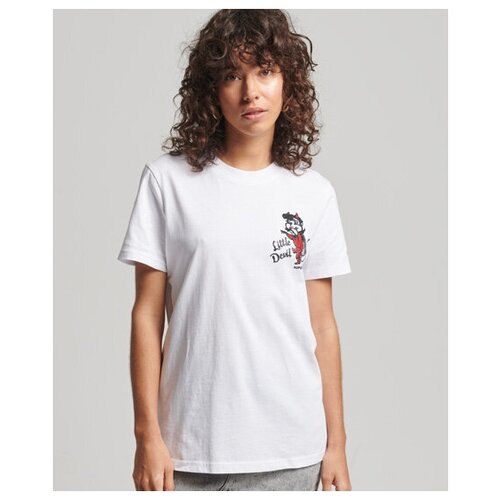 фото Базовая футболка с принтом superdry vintage crossing lines rs tee