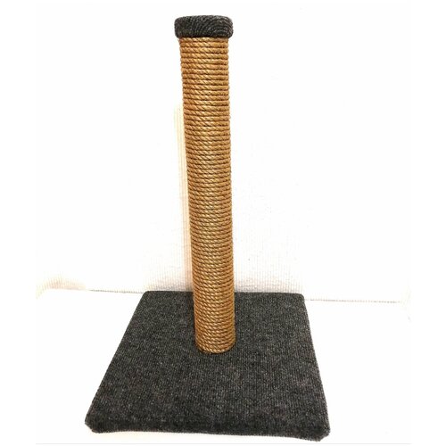 Когтеточка-столбик Шелдон мини 56см серый, джут